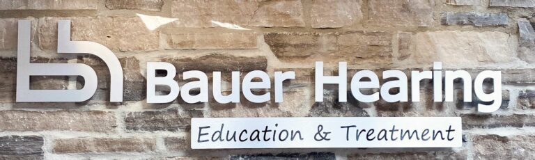 Bauer Hearing Office Interior Logo